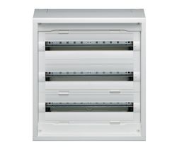 Caja de distribución de superficie vegaD,3 filas,72M,600x550x193mm sin puerta