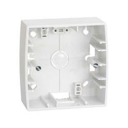 Scatola alta superficie per 1 elemento bianco Simon 82