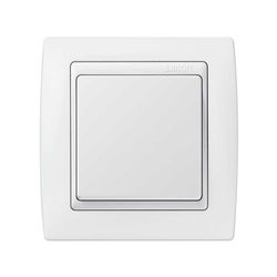 Scatola alta superficie per 1 elemento bianco Simon 82
