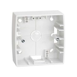Scatola alta superficie per 1 elemento bianco Simon 82