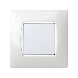 Scatola di superficie per 3 elementi bianco Simon 27