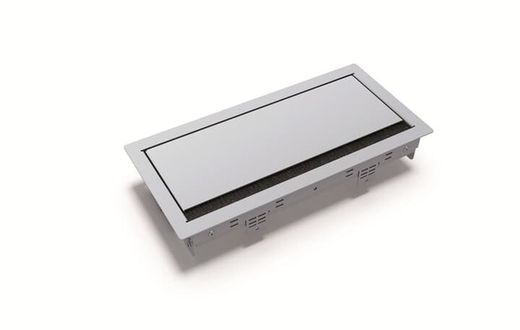 Caja empotrable para 4 elementos blanco