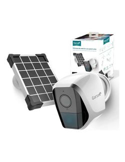Outdoor Wifi camera met batterij 1296p SFHD 2K en zonnepaneel