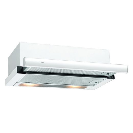 Capota expansível Teka com motor de turbina dupla e 2 velocidades de 60 cm