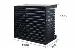 CAL130 antraciet warmtepompbehuizing