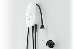 Cargador de coche inteligente 7,4KW con manguera 5m y lector de tarjeta RFID