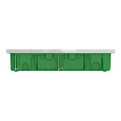 Centralização de superfície 2x10 módulos branco New Unica System + Schneider electric
