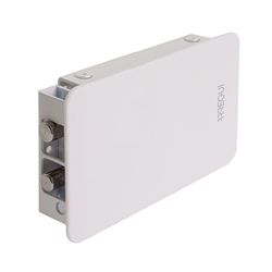 Cerradura invisible para puertas modelo Kamo acabo en blanco Arregui