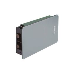 Cerradura invisible para puertas modelo Kamo acabo en plata Arregui