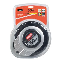 Zweifarbiges Glasfaserbandmaß RATIO MetalPro 15 mm