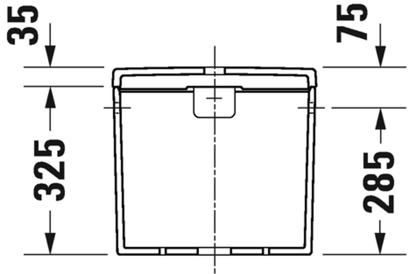 Cisterna alta Geberit descarga simple blanco — Rehabilitaweb