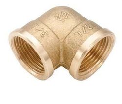 Codo latón  TH90 1/2"hembra - 1/2" hembra Metalgrupsa