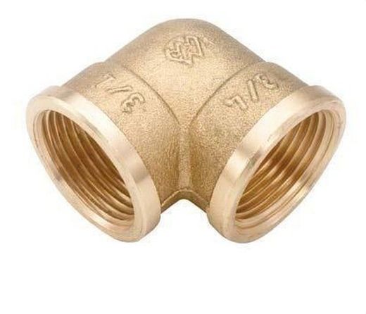 TH90 1/2 "femelle - 1/2" coude en laiton femelle Metalgrupsa