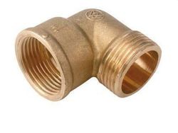 Codo latón TH92 1" mach - 1" hembra Metalgrupsa