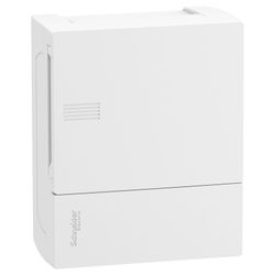 Cofre mini PRAGMA superficie 6 módulos puerta plena Schneider electric
