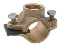 Collarín con tomas 1/2" - 20 - 1/2" tornillo inoxidable Metalgrupsa