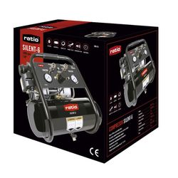 Stille draagbare compressor RATIO Silent-6
