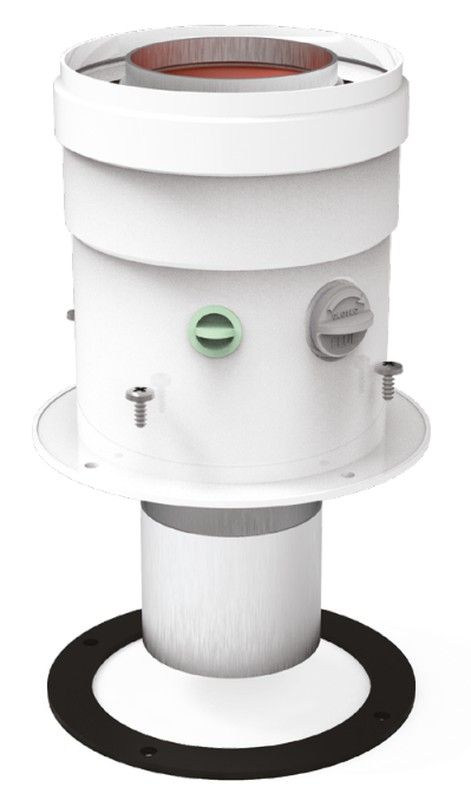 Conexão de saída vertical para aquecedor especial Cointra