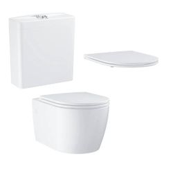 Ensemble complet de toilettes sur pied New Bau Grohe