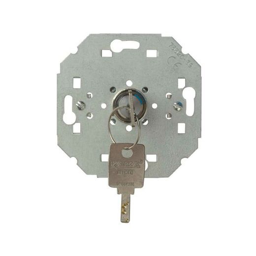 Conmutador y pulsador con llave Simon 75