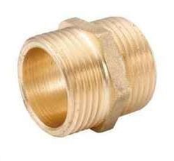 Figura de contra rosca 280 3/8 "macho - 3/8" macho cromado Metalgrupsa