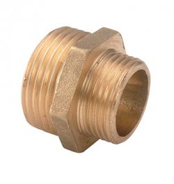 Contrarrosca reducción 3/8" macho - 1/2" macho Metalgrupsa
