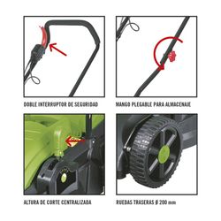 Elektrische grasmaaier CEI 1400 lijst