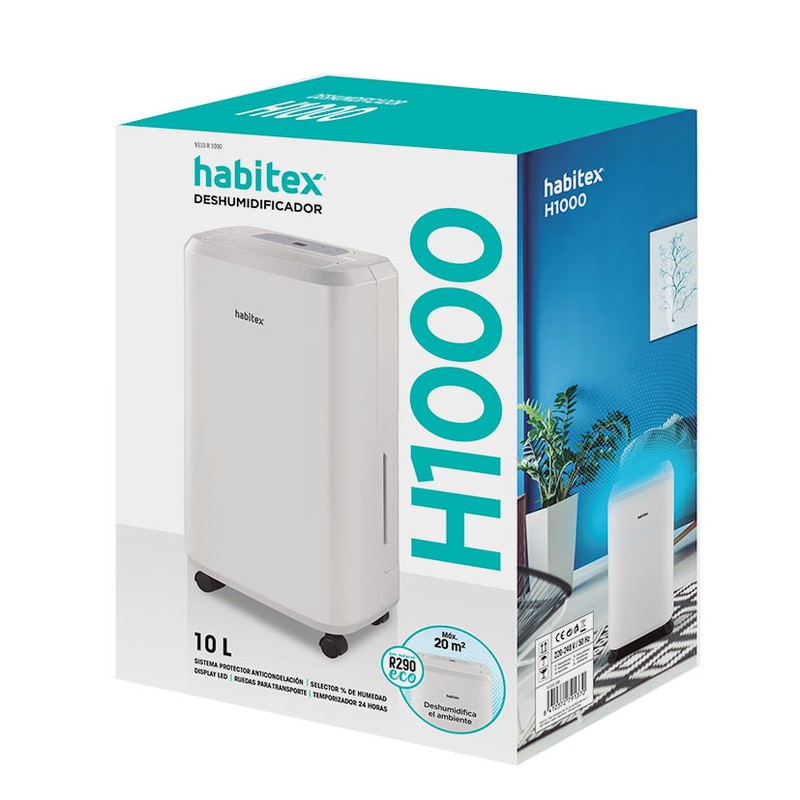 Deshumidificador HABITEX H-1000 — Rehabilitaweb