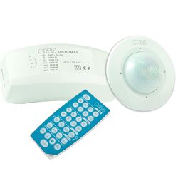 Detector de presencia Dicromat+CR programable con mando a distancia Orbis