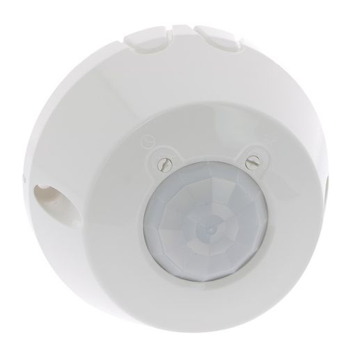 Detector PIR 360º para instalación de superficie en techo con alcance 8m