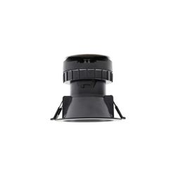 Empotrable redondo PULCOM negro 8W con Switch 2700-3200-4000K Beneito Faure