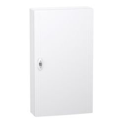 Envolvente modular PrismaSeT XS 18 Módulos 4 Filas Superficie Puerta Blanca