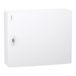 Envolvente modular PrismaSeT XS 24 Módulos 2 Filas Superficie Puerta Blanca