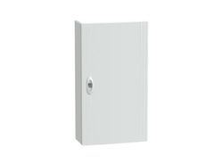 Envolvente modular PrismaSeT XS 3 filas 39 módulos de superficie con puerta blanca