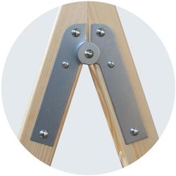 Houten ladder 7 treden