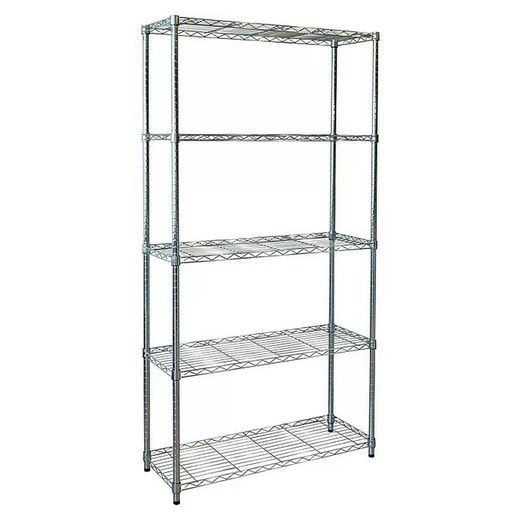Estante metálica Stylo 90x35xh.180 cm