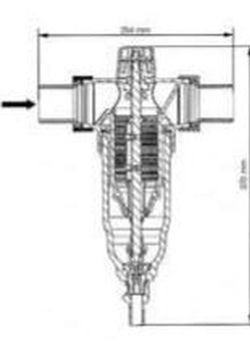 CILLIT Claropur Rf 1 zelfreinigend filter