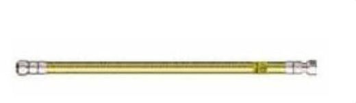 Presinox gasslang 1/2 "binnendraad 1/2" binnendraad 100cm met ventiel