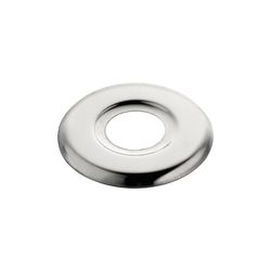 Rosone 3/4" pompato in acciaio inossidabile