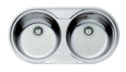 Teka DR-80 2C eingebautes 80 cm rundes Waschbecken