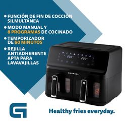 GRUNKEL dubbele emmer airfryer 2700W
