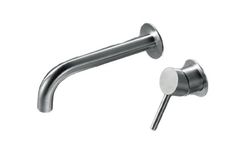 Grifo de lavabo monomando empotrado cromado serie Moscú