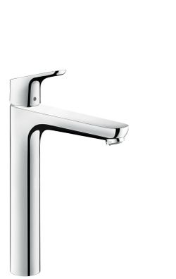 Grifo mezclador monomando de lavabo Focus con vaciador cromo Hansgrohe
