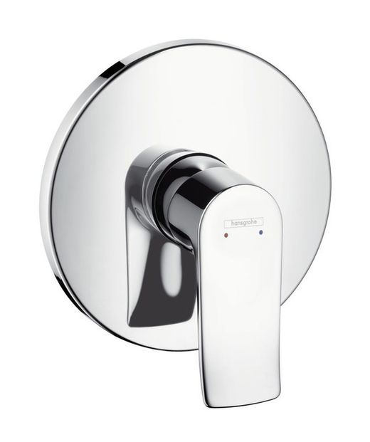 Hansgrohe Chroom Inbouw Douchekraan voor verborgen montage Metris