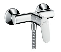 Grifo monomando mezclador para ducha Focus cromado Hansgrohe