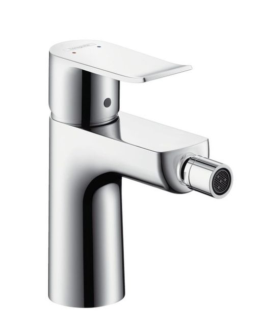 Torneira misturador para bidé com calha automática cromada Hansgrohe
