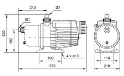 Grundfos MQ3 35 Kompaktdruckgruppe