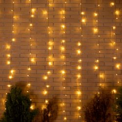 Guirnalda cortina de luces para exterior LUCEO 6x3