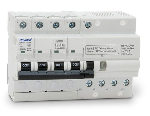 IGA 4P 40A - Protección contra sobretensiones Permanente + Transitorias trifásico