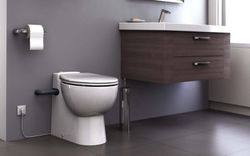 Inodoro SFA SANICOMPACT PRO con triturador Dual Flush 0100805